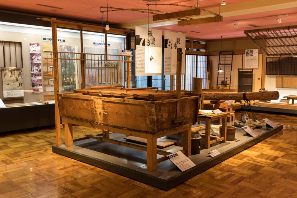 Ino Paper Museum Area in kochi, Japan - A museum dedicated to traditional Japanese washi papermaking, showcasing Ino's 400-year paper industry heritage with hands-on workshops in a riverside town setting.