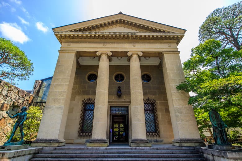 Ohara Museum of Art in okayama, Japan - Japan's first private Western art museum, founded in 1930, featuring works by El Greco, Monet, Renoir, and Matisse alongside modern Japanese art in the historic canal town of Kurashiki.