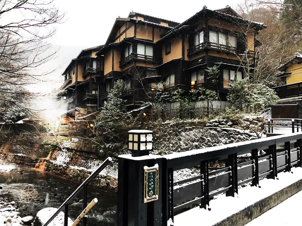 Kurokawa Onsen in Kumamoto, Japan