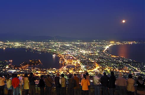 Mt. Hakodate Night View in Hokkaido, Japan