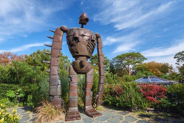Ghibli Museum Mitaka in tokyo, Japan - A whimsical museum dedicated to Studio Ghibli animation, designed by Hayao Miyazaki himself, featuring exclusive short films and enchanting exhibits.