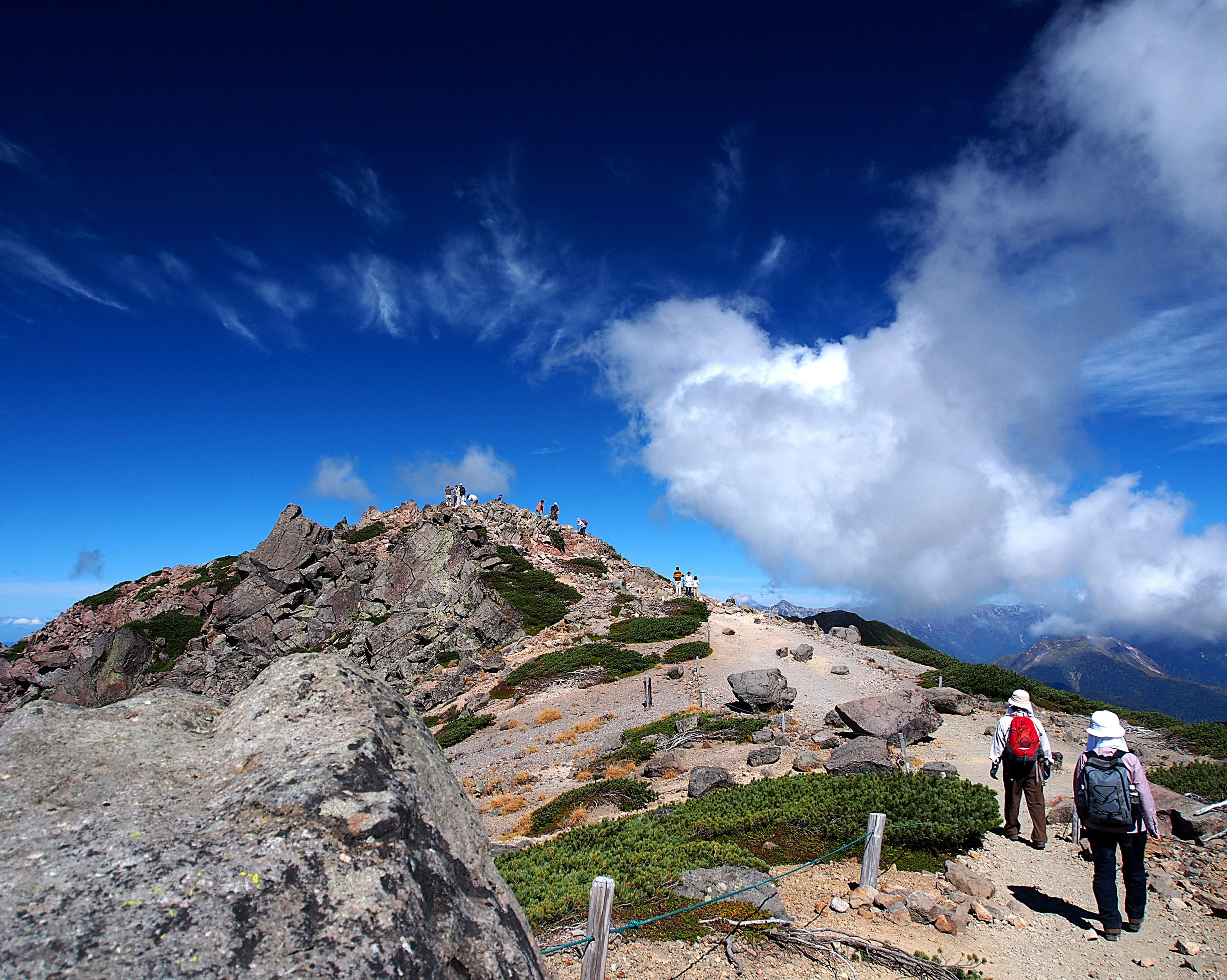 Mount Norikura in nagano, Japan - An accessible 3,026-meter peak in the Northern Japan Alps, famous for its scenic skyline drive reaching 2,702 meters and offering spectacular alpine landscapes with minimal hiking required.