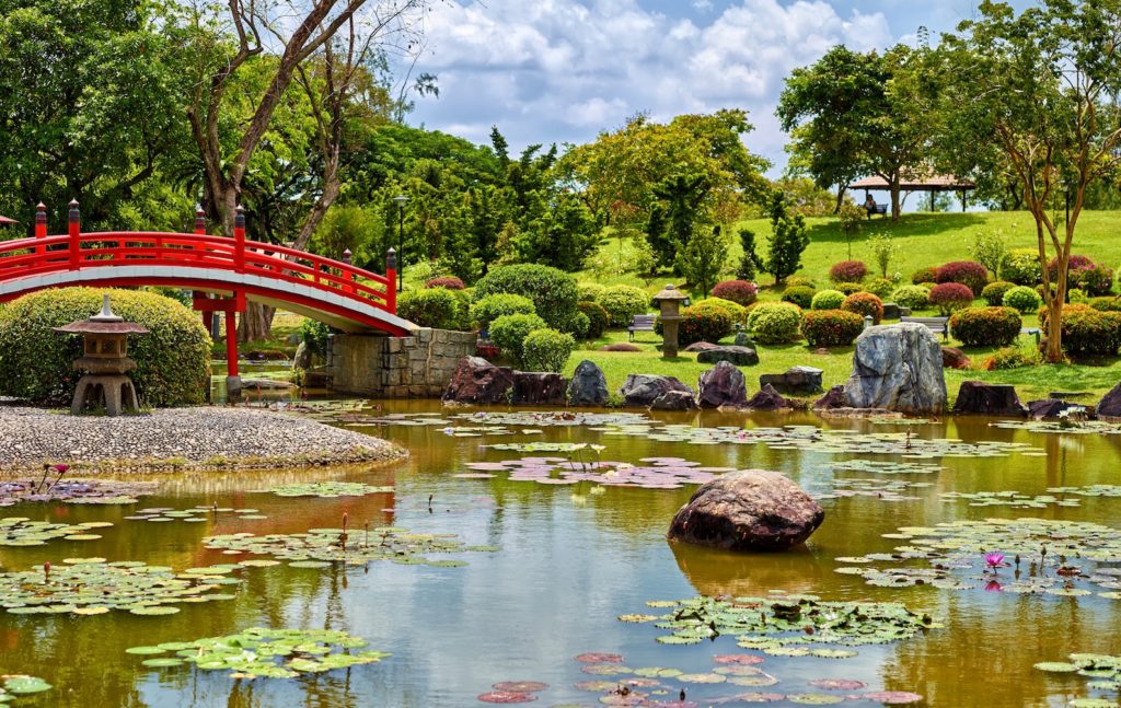 Ritsurin Garden in kagawa, Japan - One of Japan's most celebrated Edo-period landscape gardens, featuring meticulously designed ponds, sculpted pine trees, tea houses, and Mount Shiun as borrowed scenery backdrop.